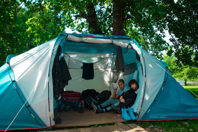 tent camp