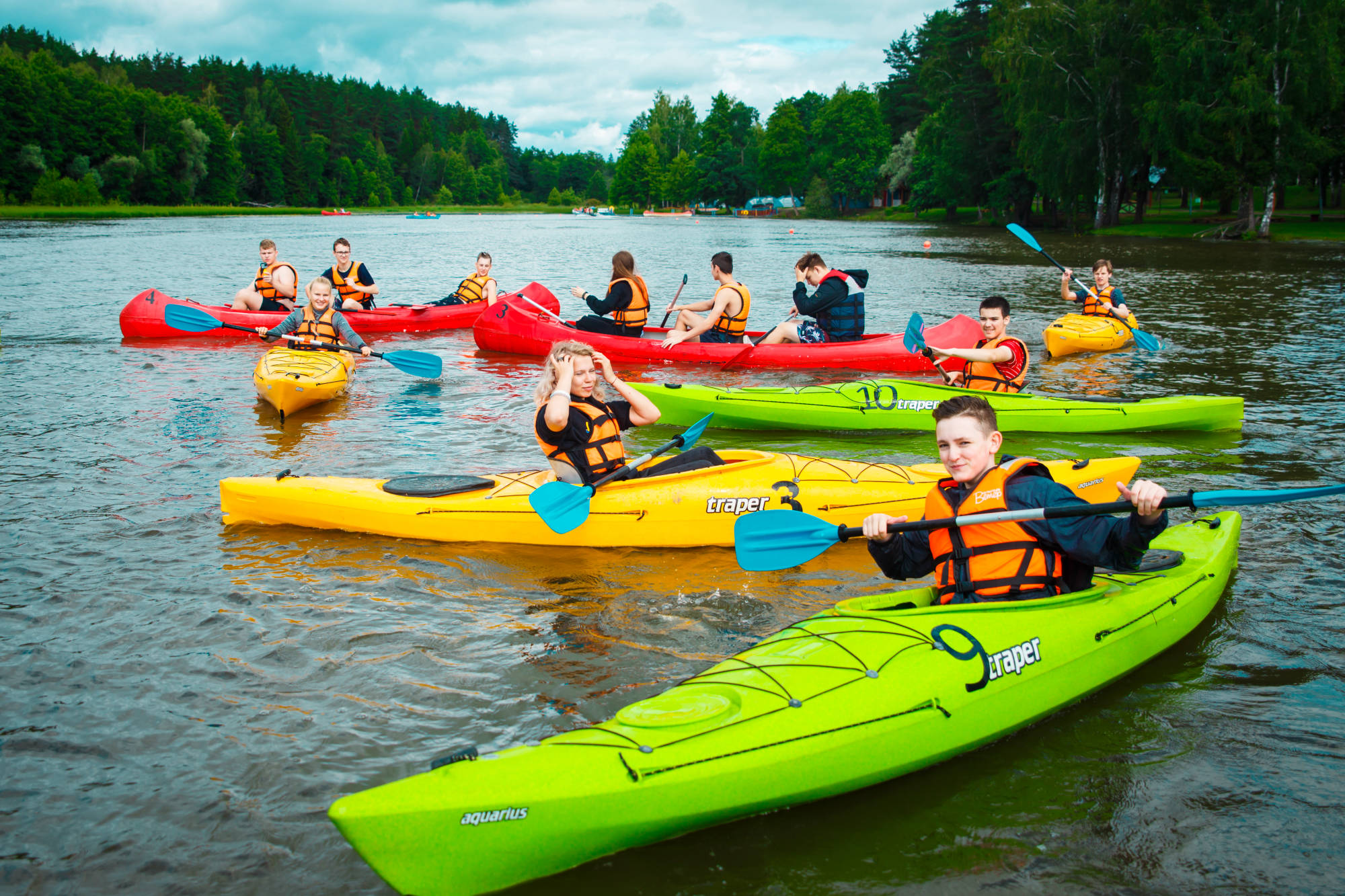 canoeing and kayaking