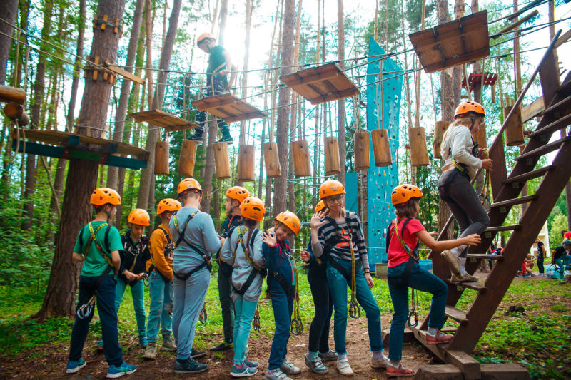 wall climbing, Sherwood rope course